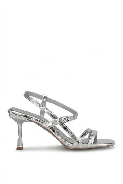 Ayakkabı Fuarı Elit PM161 K92M pentru femei, clasic, argint pantofi cu toc