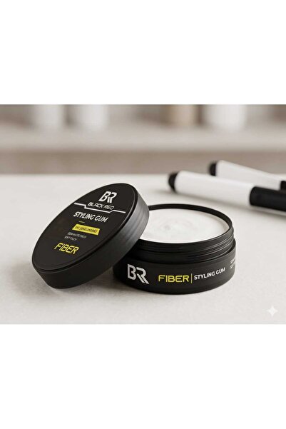 Black Red Black Red Fiber Styling Gum – Stretchy hold and matte finish
