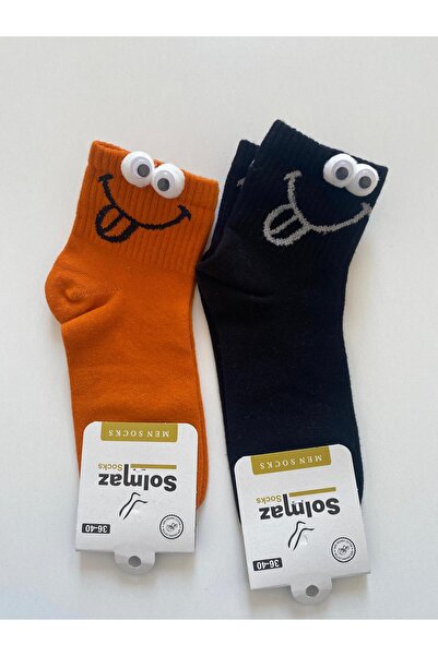 TMR Colorful, Joyful, Eye-Catching Youthful Adult Unisex 2-Piece Socks