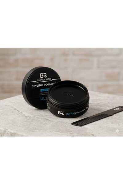 Black Red Black Red Ultra Styling Pomade – Strong hold and professional look