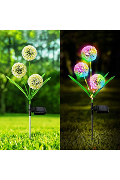 OEM Set de 2 lămpi solare pentru flori – rezistente la intemperii, instalare ...