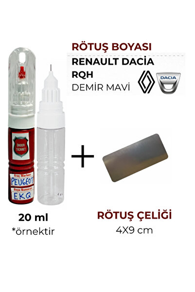 Önder Ticaret Renault Dacia RQH Demir Mavi Rötüş Boyası ve Rötuş Çeliği Clio ...
