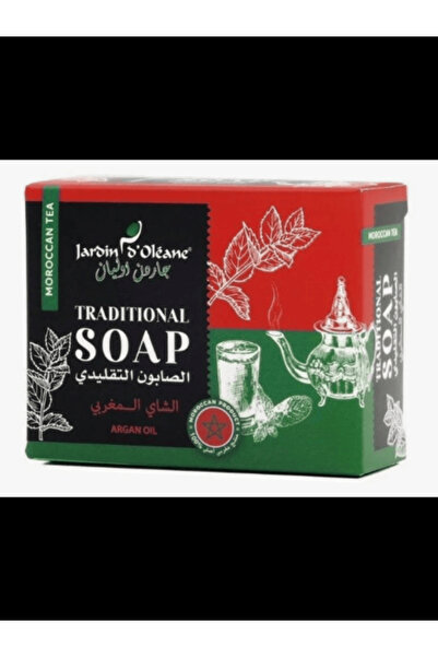 Jardin TRADITIONAL ARGAN OIL SOAP 100G - MOROCCAN TEA