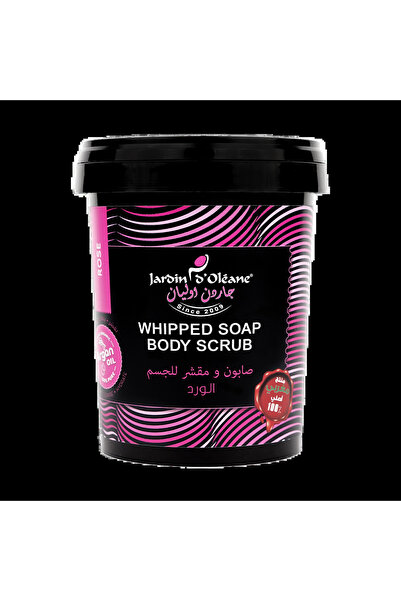 Jardin مقشر للجسم بصابون دي أوليان روز المخفوق مع زيت الأرغان 500 غرام