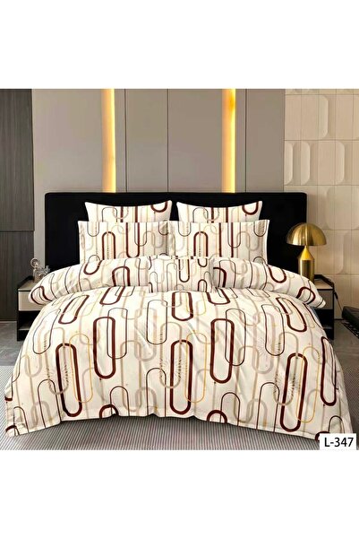 Truva Home Lenjerie de Pat Finet 6 Piese, 230x250 cm – Calitate Superioară și...