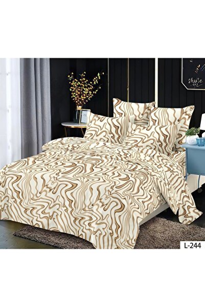 Truva Home Lenjerie de Pat Finet 6 Piese, 230x250 cm – Calitate Superioară și...