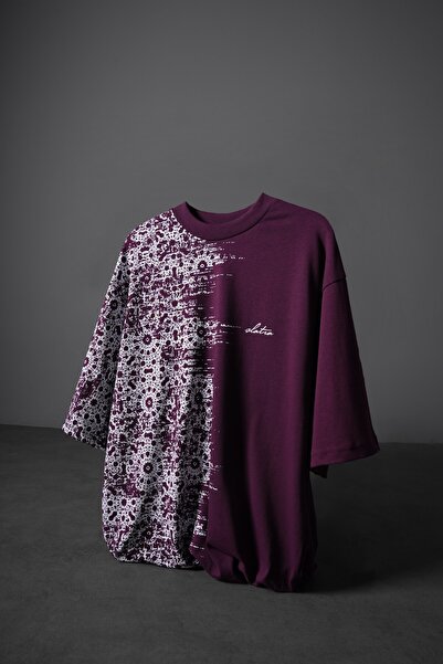 Slatra Tricou pentru bărbați Mürdüm Side Effect supradimensionat