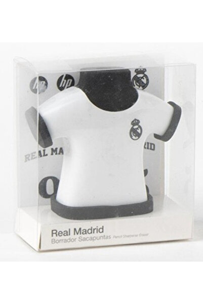Real Madrid Pencil Sharpener with Stickers White