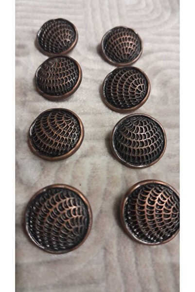 ILCARE كابلاكابلا من النحاس بوليستر أزرار 35 مقاس 20 مم 8 قطع