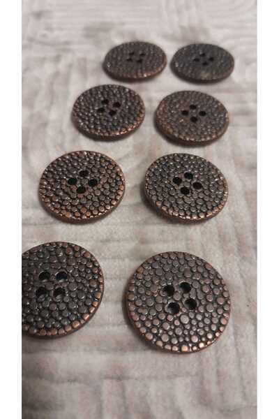 ILCARE كابلاكابلا من النحاس بوليستر أزرار 35 مقاس 20 مم 8 قطع