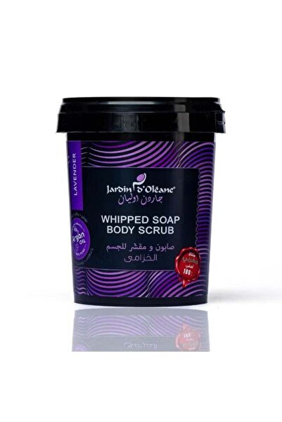 Jardin D Oleane Whipped Soap Body Scrub Lavender Purple 500grams