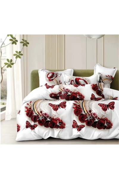 Truva Home Velora Finet Duvet Cover Set 4 Pieces, Premium Microfiber Bed Set ...