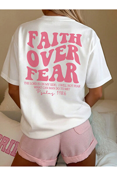 Mayer Butik Unisex Ανδρικό/Γυναικείο T-Shirt Faith Over Color, με ιδιαίτερη σ...