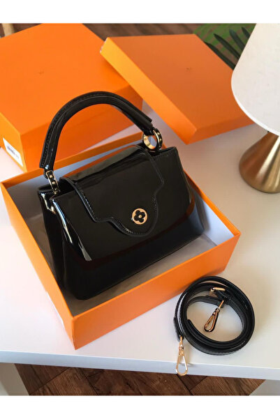 GENERAL Women's Leather Clutch Bag with an adjustable shoulder Belt