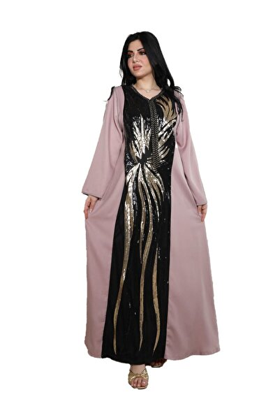 Generic جلابيات بتصميم ملكي كلاسيكي وتطريز