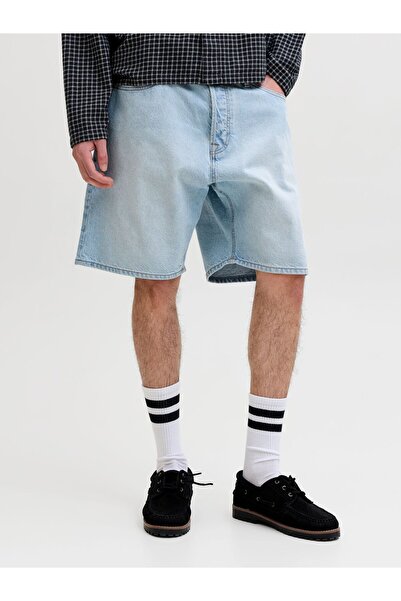 Jack & Jones Džínové kraťasy volného střihu