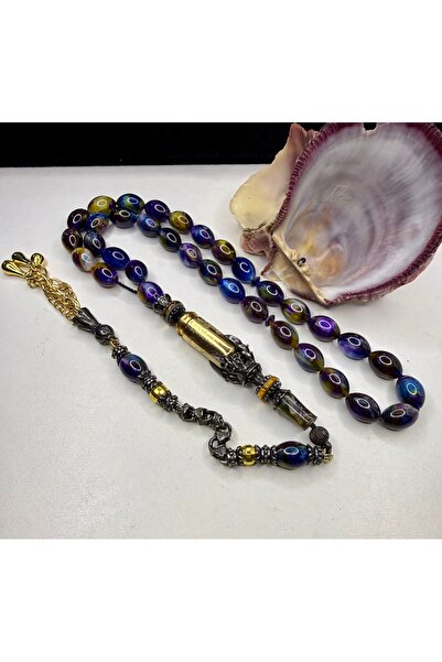İskenderun Tesbihcilik Heavy Design Brass Tasseled Handcrafted Beaded Nakkaş ...