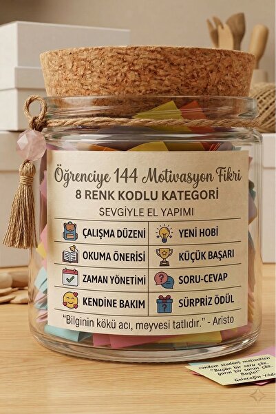 Animory : 🎓 Öğrenciye 144 Motivasyon Kavanozu | Ders Çalışma Motivasyonu