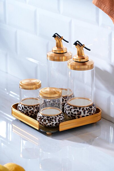 ACAR 5-Piece Oil Container, Vinegar Container, Salt Shaker, Baby Bowl Set, Le...