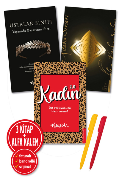 Destek Yayınları Alfa Kalem+Kadın 2.0;Üst Versiyonu+Altın Kitabın Sırları+Ust...