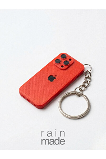 Rainmade 2-Pack iPhone 16 Pro 3D Printing Mini Phone Keychain |   Multi-Color...