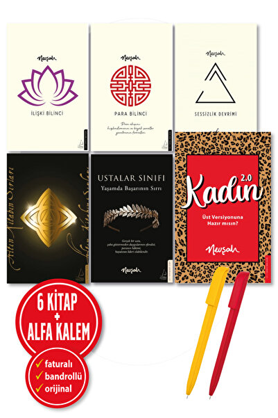 Destek Yayınları Alfa Kalem+İlişki+Para Bilinci+Sessizlik+Kadın 2.0+Ustalar+A...