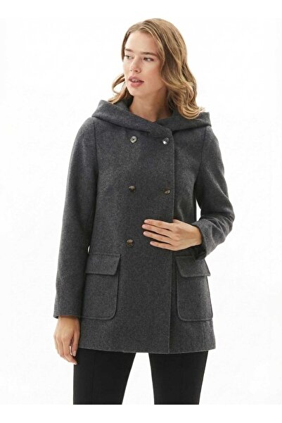 Selen Antrasit Kadın Kaban 25KSL9549