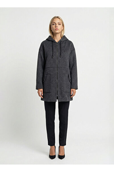 Selen Antrasit Kadın Kaban 25KSL9569
