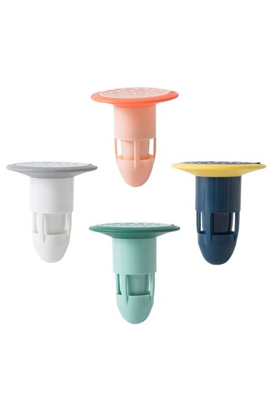 Arabest 4-Pack Silicone Floor Drain Core, Waterway Underwater Leak-Proof Plug...