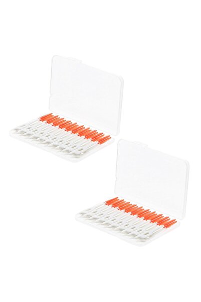 Arabest 80pcs Interdental Brush Gum for Teeth Cleaning Interproximal Dental B...