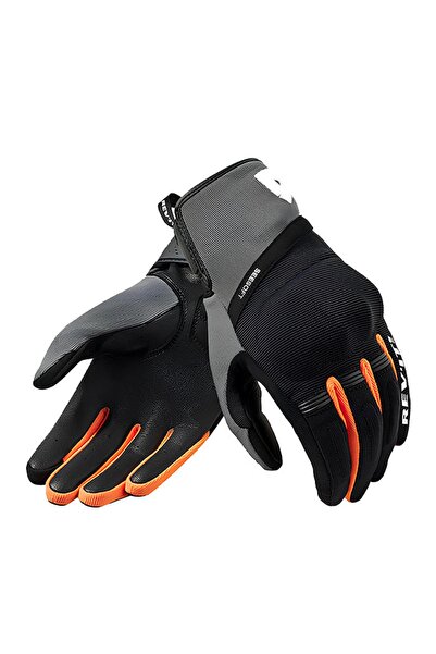 Revit قفازات موسكا 2 الصيفية للدراجات النارية باللون الأسود والبرتقالي