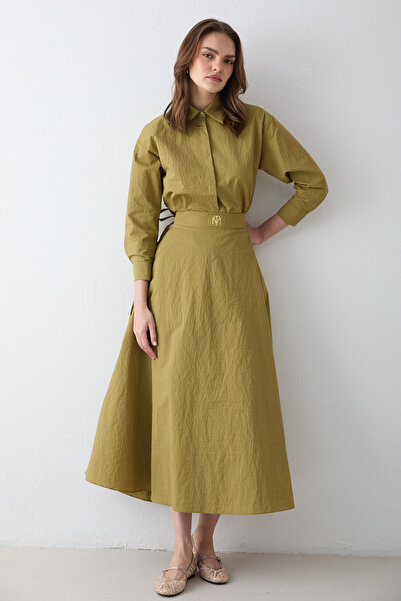 Melike Tatar Gömlekli Etekli Takım 32-2688