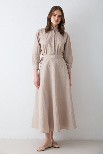 Melike Tatar طقم قميص وتنورة 32-2688