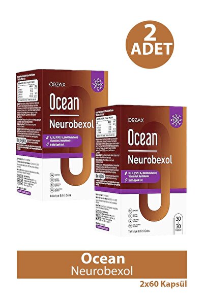 Orzax Ocean Neurobexol 60 Kapsül 2 Adet