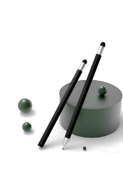 POLLASTRINI Universal Rotatable Capacitive Stylus Pen Pencil Shape for Tablet...