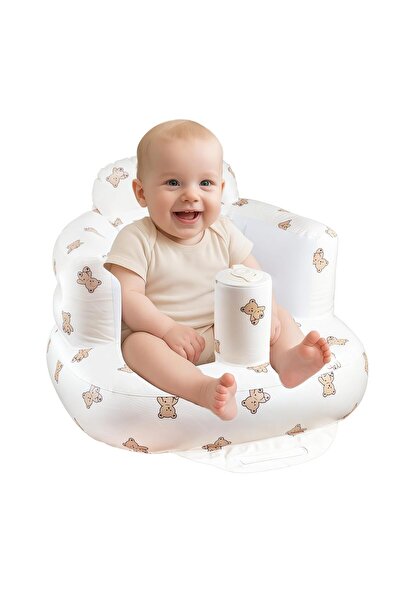 Arabest Portable Inflatable Baby Seat with Built-in Pump, Soft Support Chair ...