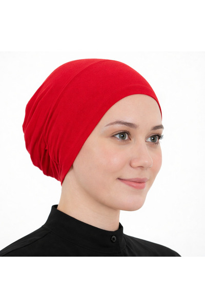 mim eşarp Interchangeable Viscose Bone - Red