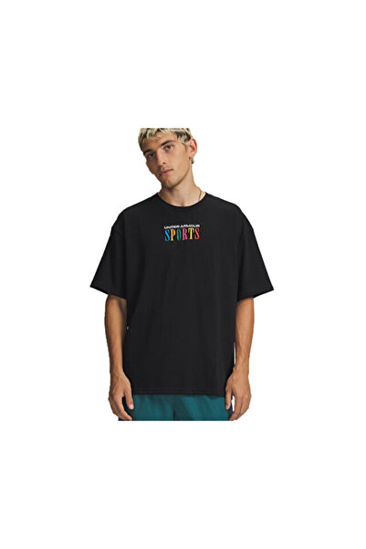 Under Armour Ua m Hwt Sports Ss Men's Casual T-Shirt 6009268-008 Black