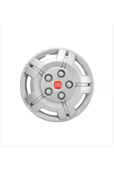Universal Fiat Ducato Uyumlu 16 inç Jant Kapağı 4'lü Takım Amblem Hediyeli