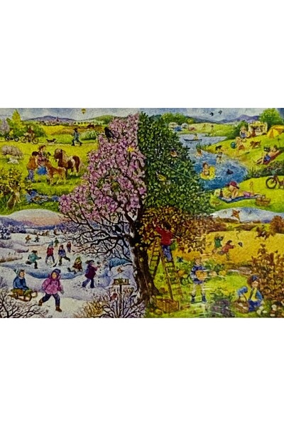 EleganTShoP 5D Yapışan Boncuk Mozaik Tablo 40*50 cm XQC88463