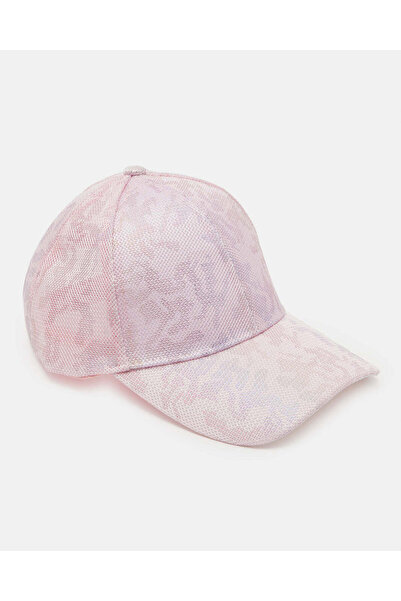 REDTAG Women Pink Cap With Printed Pattern