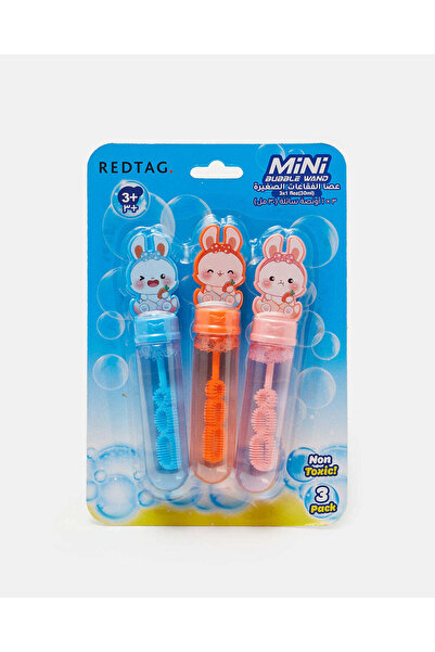 REDTAG عبوة من 3 عصي فقاعات صغيرة على شكل أرنب، سعة 35 مل