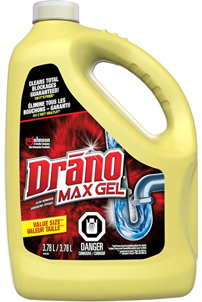 Drano Max Gel Clog Remover, 80 oz