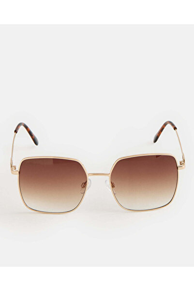 REDTAG Women Gold Gradient Sunglasses
