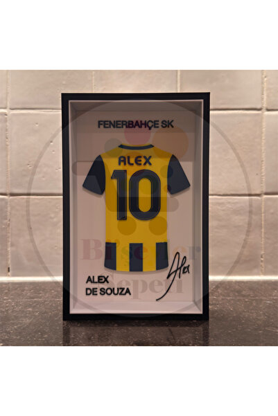 Bi'şeyler Sepeti Alex de Souza - Fenerbahçe - Forma İmzalı Çerçeve Hediyelik ...