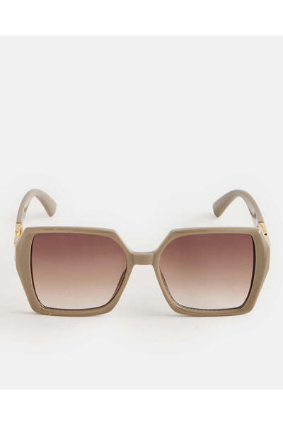 REDTAG Women Beige Gradient Sunglasses
