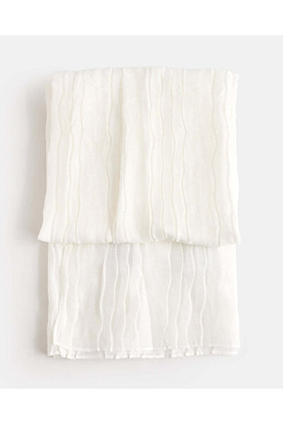REDTAG Girls White Solid Scarf