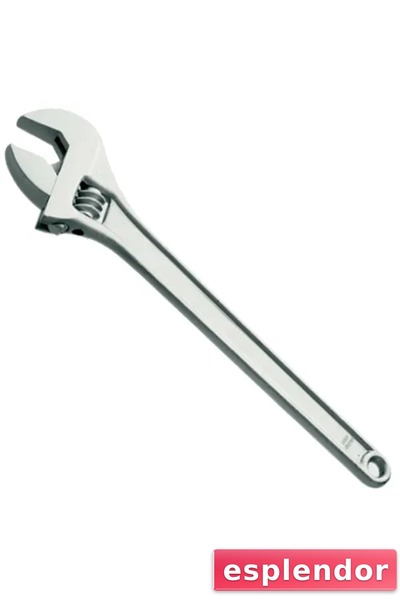 esplendor مفتاح قياس قابل للتعديل بطول 15 بوصة مع مؤشر