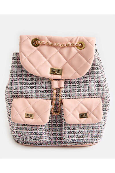 REDTAG Senior Girls Pink Embellished Backpack