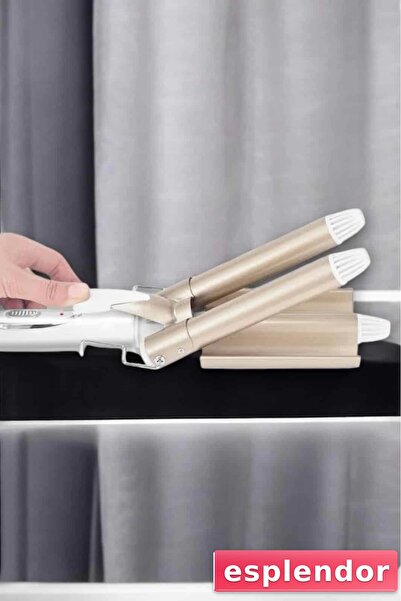 esplendor Voluminous Curls with Ceramic Coated Curling Iron